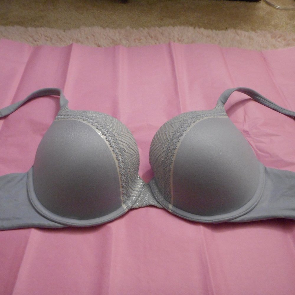 Victoria's Secret Perfect Shape Bra 34D Blue